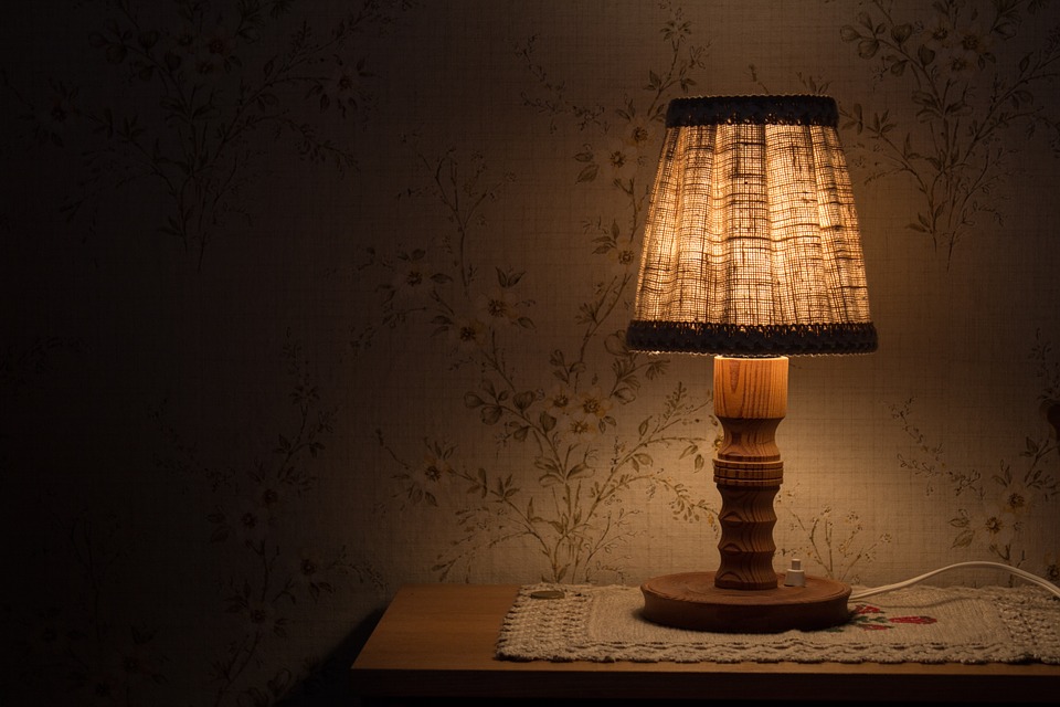 svítící lampa
